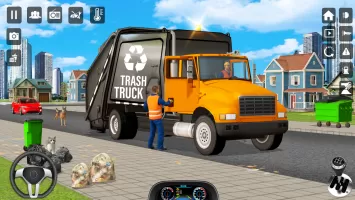 Trash Truck Games Simulator 3D