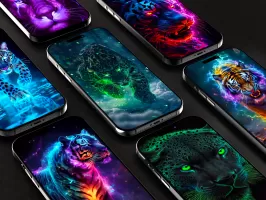 Neon Animals Wallpapers