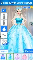 Ice Princess Wedding Dress Up