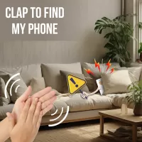 Find My Phone by Clap, Flash